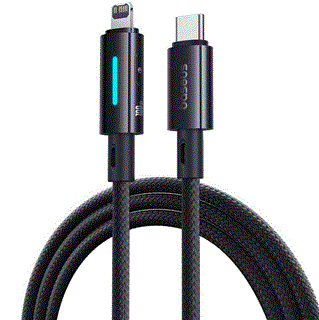 کابل تایپ سی به لایتنینگ 20 وات طول 1 متر بیسوس Baseus مدل CB000146 Lit 1m Type C To iP PD 20W Fast Charging P10379001121