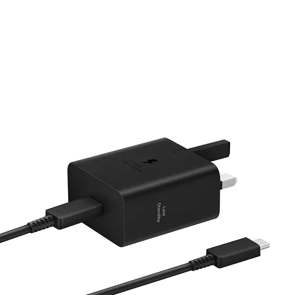 شارژر دیواری اورجینال توان 45 وات به همراه کابل دو سر تایپ سی 1.8 متر سامسونگ Samsung مدل EP-T4511XBEGGB