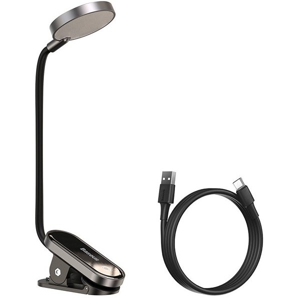 چراغ مطالعه گیره ای بیسوس Baseus Comfort Reading Mini Clip Lamp DGRAD-0G