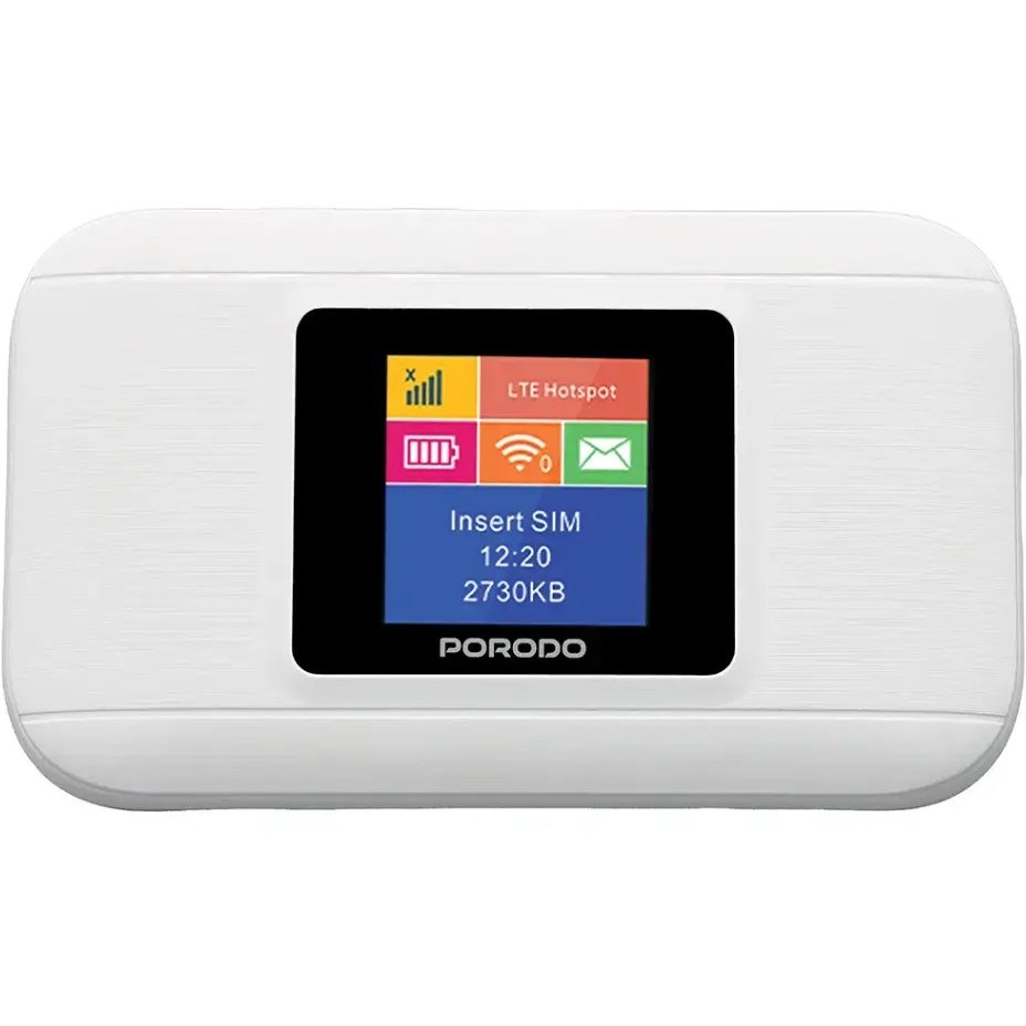 مودم جیبی پرودو Porodo Nexfi 4g LTE Portable WiFi Router PDM603WH