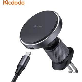 هولدر دریچه کولری و شارژر وایرلس 15 وات مکدودو Mcdodo Magnetic Wireless Suction Car Charger CH-5480
