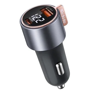 شارژر فندکی 2 پورت 75 وات مک دودو Mcdodo 75W USB-A & USB-C PD Car Charger CC-3690