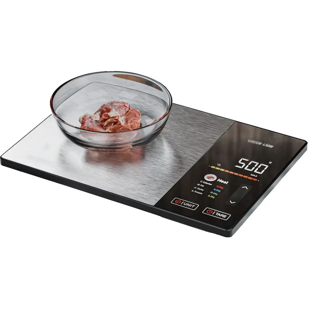 ترازوی هوشمند غذا گرین لاین Green Lion Smart Food Scale GNSMFSL6BK