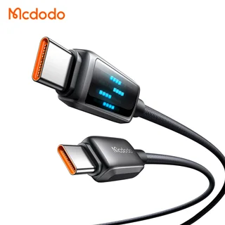 کابل شارژ دو سر تایپ سی 100 وات 1.2 متر مک دودو Mcdodo Type-C To Type-C Charging Speed Visible Cable CA-4250