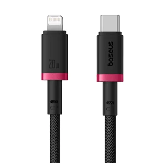 کابل شارژ سریع تایپ سی به لایتنینگ 20 وات طول 2 متر بیسوس Baseus مدل Cable For Iphone PD 20W Dura Series Fast Charging P10377800U01