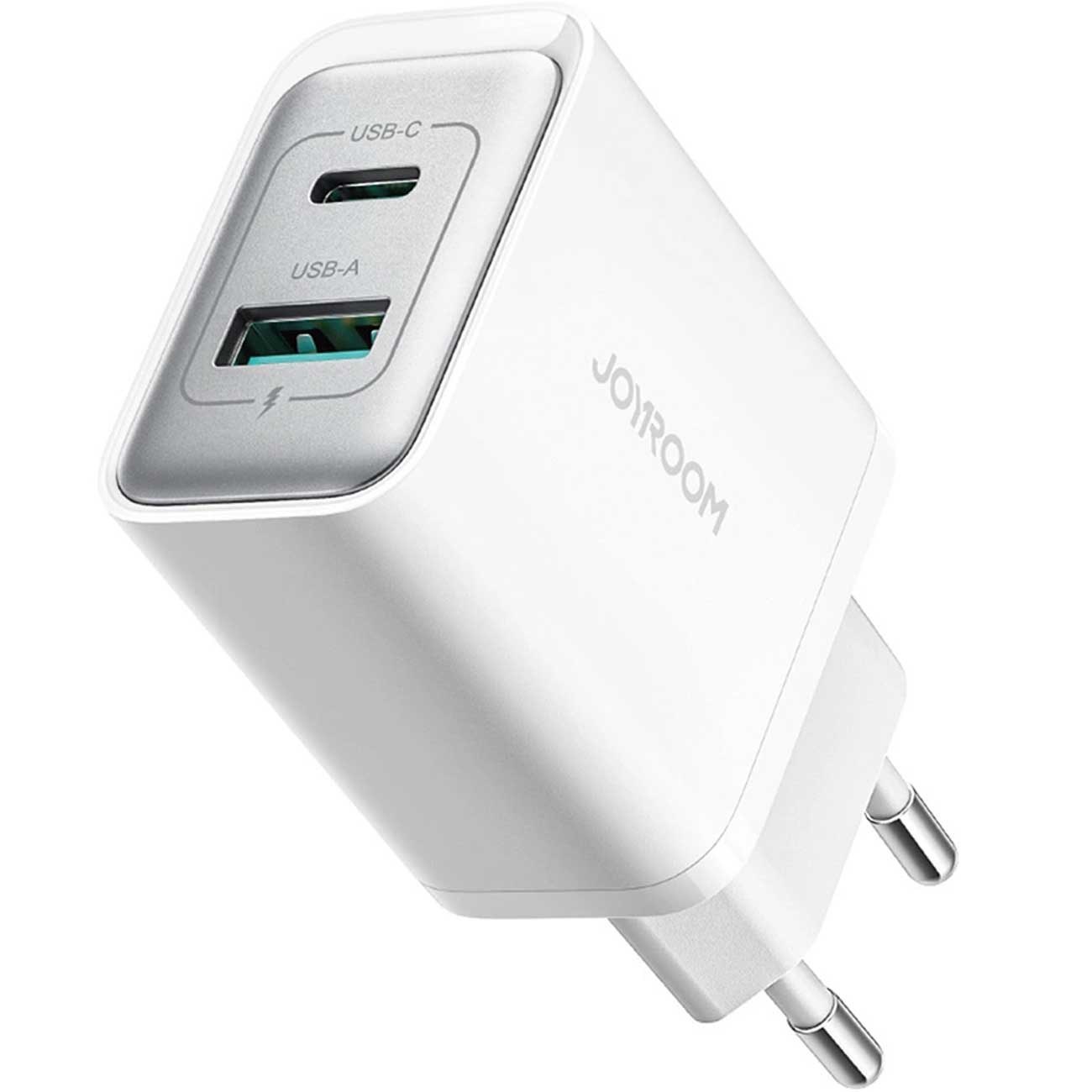 آداپتور شارژ 30 وات دو پورت جویروم JOYROOM JR-TCF15 30W charger