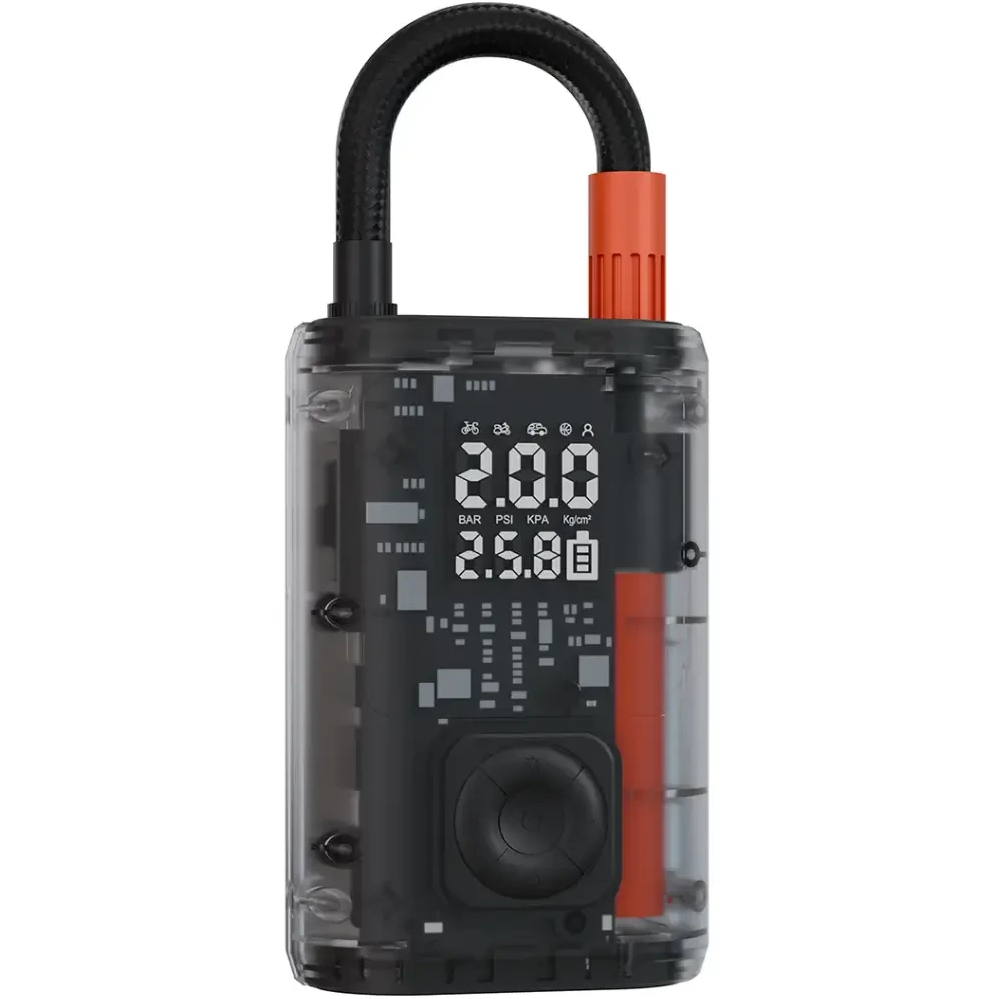 پمپ باد شارژی پرودو مدل Porodo Vyrox Car Tire Inflator PDGA05BK