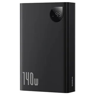 پاور بانک سوپر فست شارژ تایپ سی و یو اس بی 140 وات 24000 بیسوس Baseus مدل Adaman Digital Display Fast Charge Portable 24000mAh 140W PPADM140