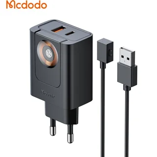 آداپتور دو پورت 30 وات همراه با شارژ اپل واچ مک دودو Mcdodo 2in1 Charger CH-3700