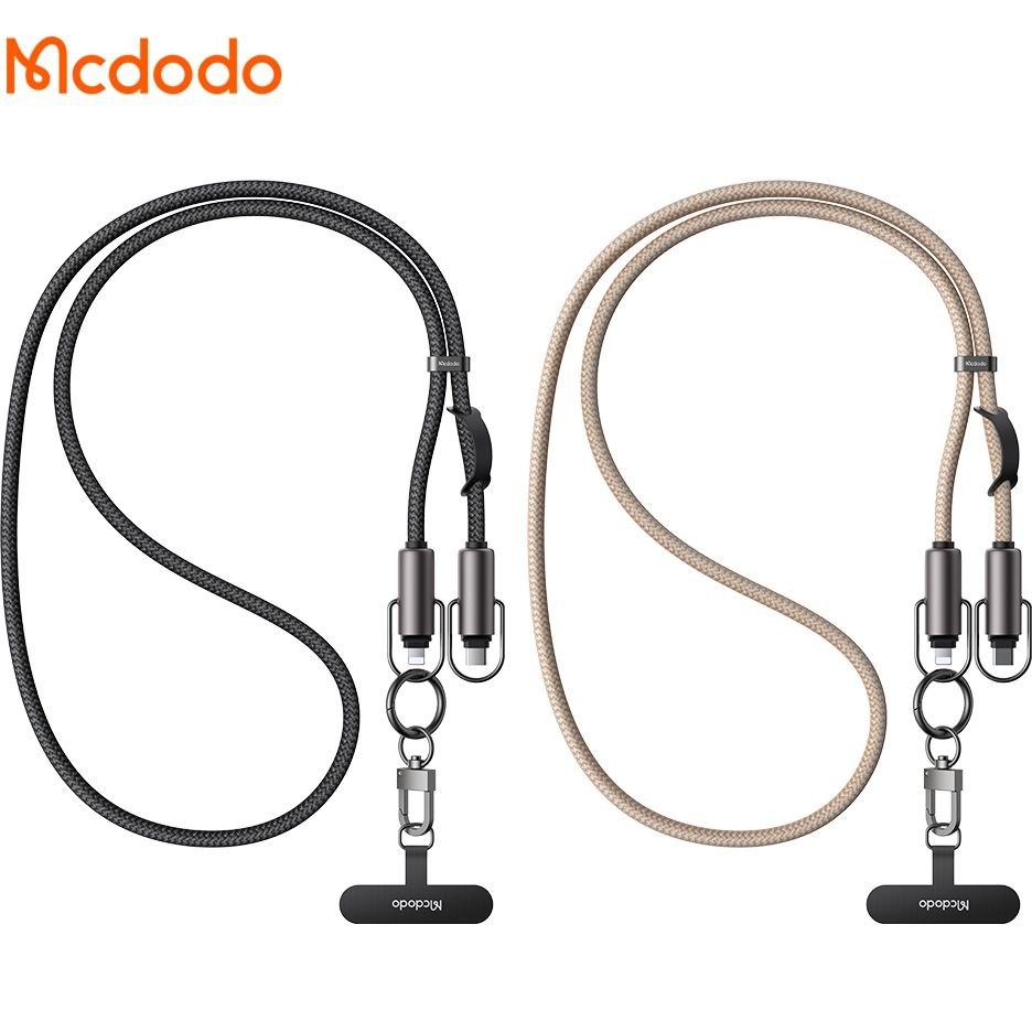 کابل شارژ تایپ سی به لایتنینگ 36 وات و بند آویز مک دودو Mcdodo Multifunctional Lanyard CA-6820