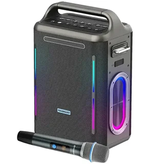 اسپیکر بلوتوثی با میکروفون کارائوکه پاورولوژی Powerology مدل Karaoke Party Speaker PWLAU013