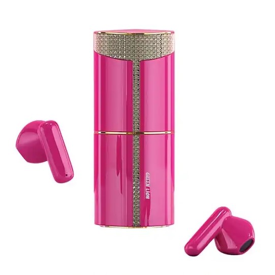 هندزفری بلوتوث طرح رژلب گرین لاین Green Lion Lipstick True Wireless Earbuds GNLPTKTWSBL